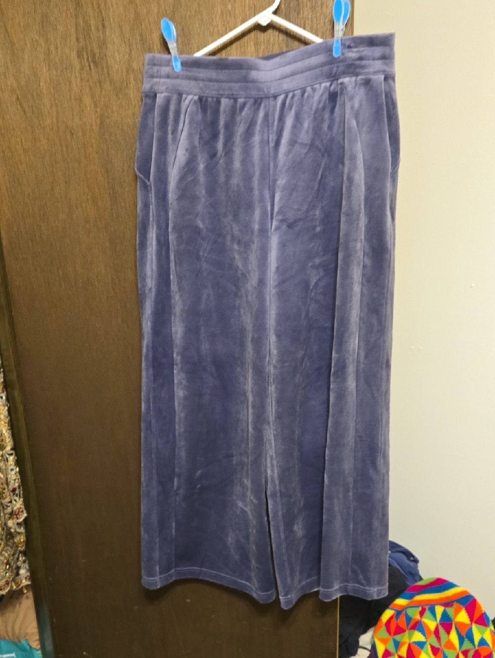 lululemon athletica Velour scuba wide leg pants